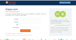Desktop Screenshot of alasar.com
